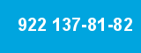 922 137-81-82